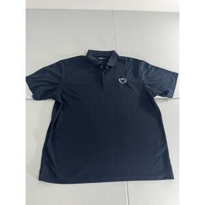 Penn State Navy Blue Polo Shirt Size Large Men’s